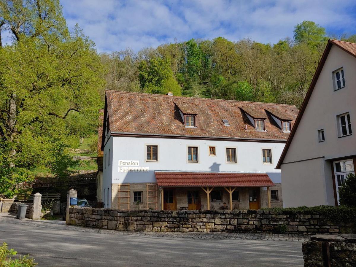 Fuchsmuhle Otel Rothenburg ob der Tauber Dış mekan fotoğraf