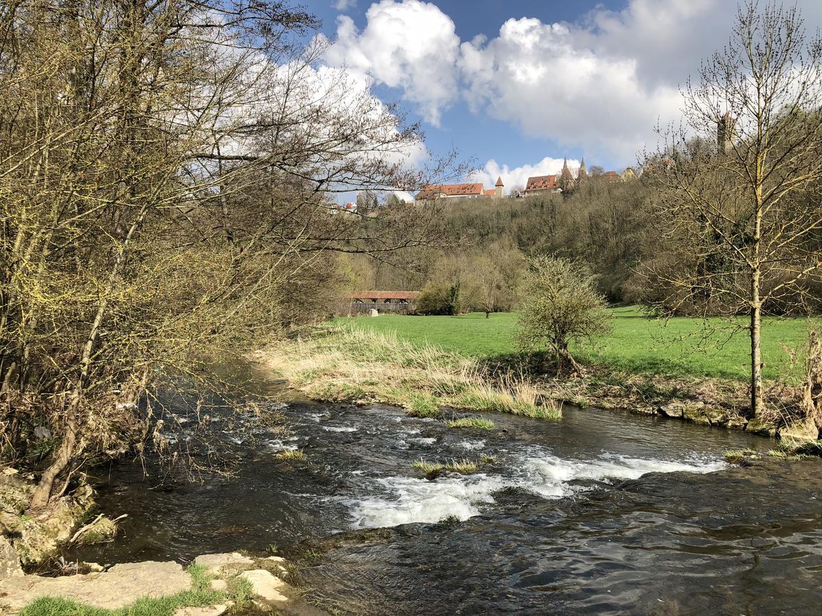 Pension Fuchsmuehle Rothenburg ob der Tauber Dış mekan fotoğraf